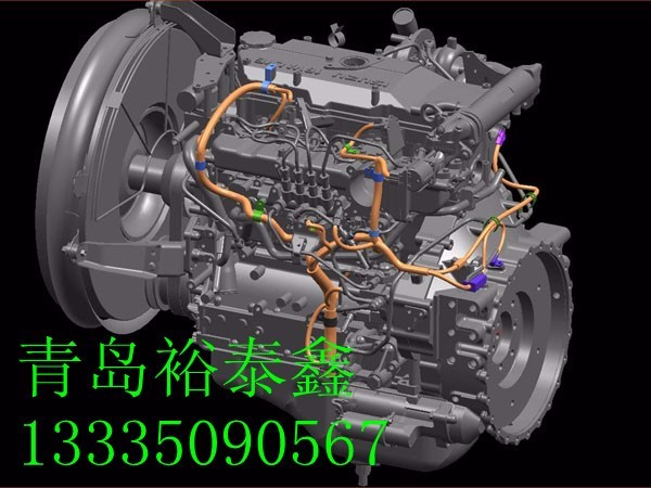 五十铃电喷发动机总成